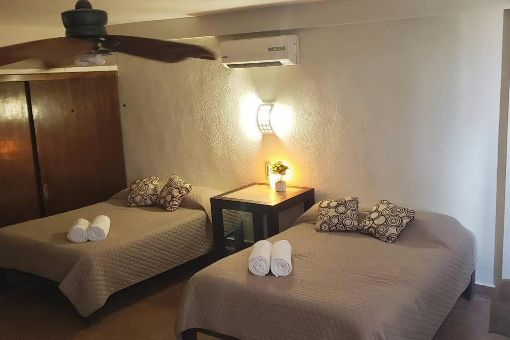 Departamento Grande Con 2 Recamaras Con Aire 5 Camas Wifi 115Mb, Cocina .Cochera Techada, #4 시우다드 발레스 외부 사진