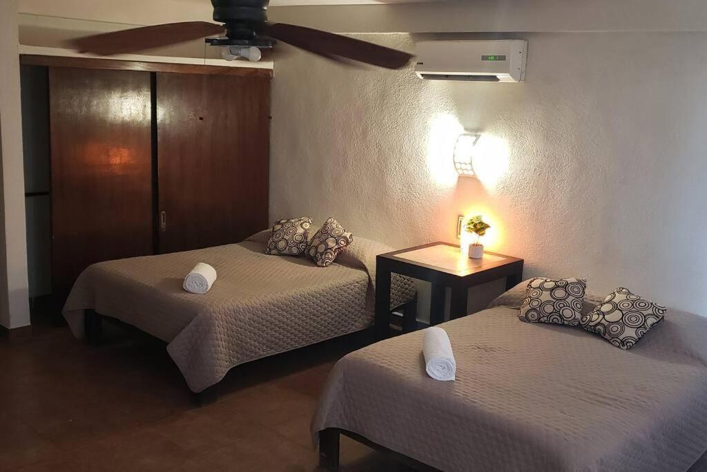 Departamento Grande Con 2 Recamaras Con Aire 5 Camas Wifi 115Mb, Cocina .Cochera Techada, #4 시우다드 발레스 외부 사진